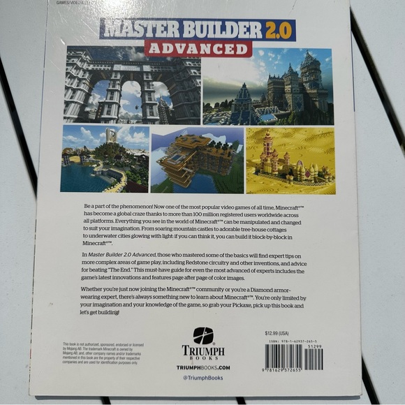 Minecraft Builder Books, 3 Book Bundle - Picture 6 of 14